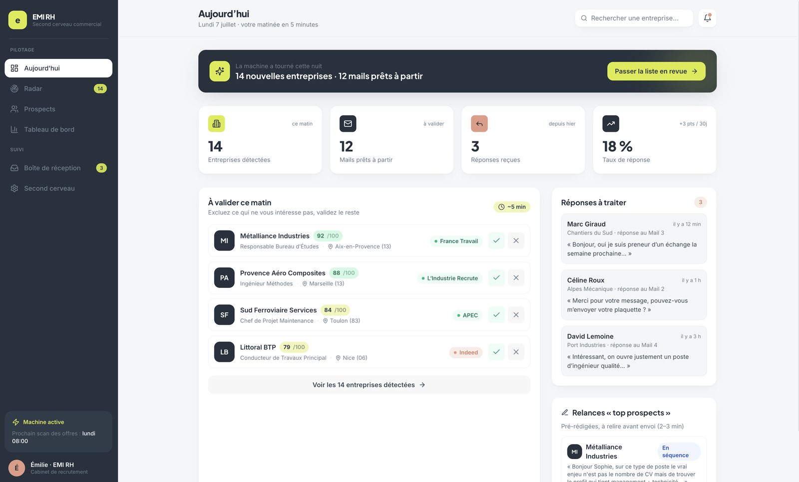 Détecteur d'annonces d'emploi